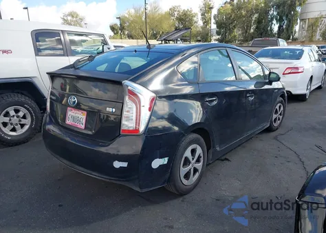 2012 Toyota Prius Three from USA, damaged, VIN JTDKN3DU3C1610823